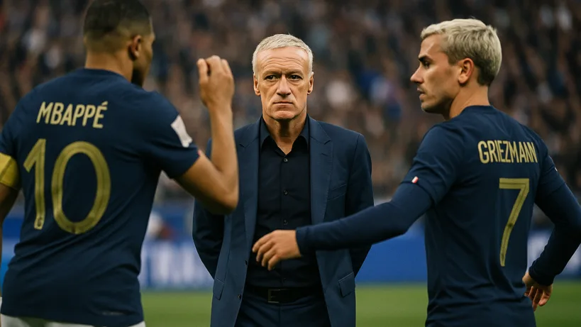 Équipes nationales Didier Deschamps : Mbappé sans Griezmann, le vrai casse-tête