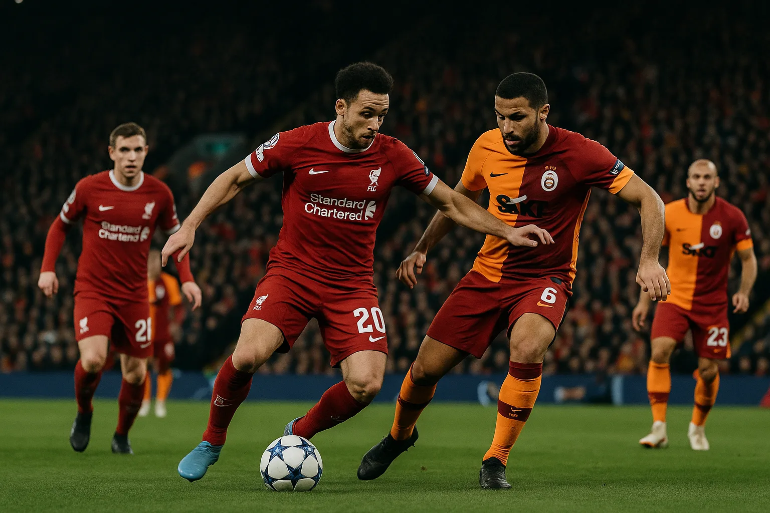 Liverpool Galatasaray en 8e de finale de Ligue des Champions
