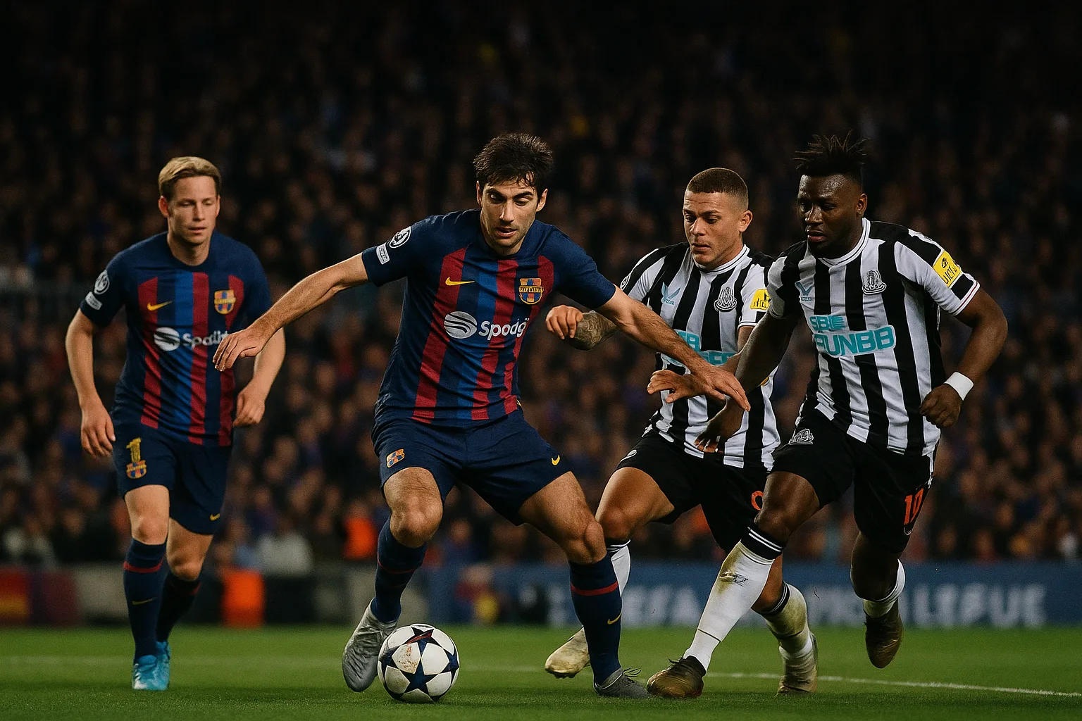 Match 8 ème de finale: Barcelone vs Newcastle, choc décisif