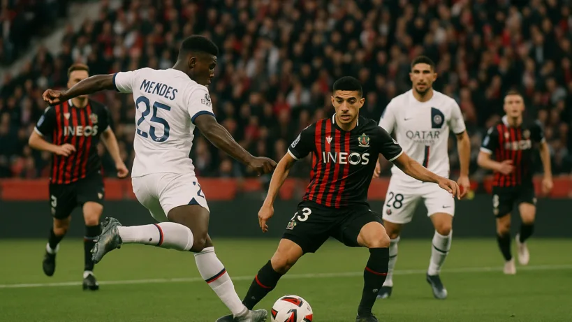 Nice-PSG : Paris frappe fort (0-4), Mendes lance le show