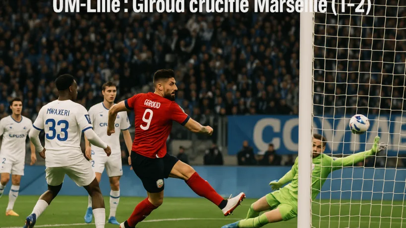 OM-Lille : Giroud crucifie Marseille (1-2)