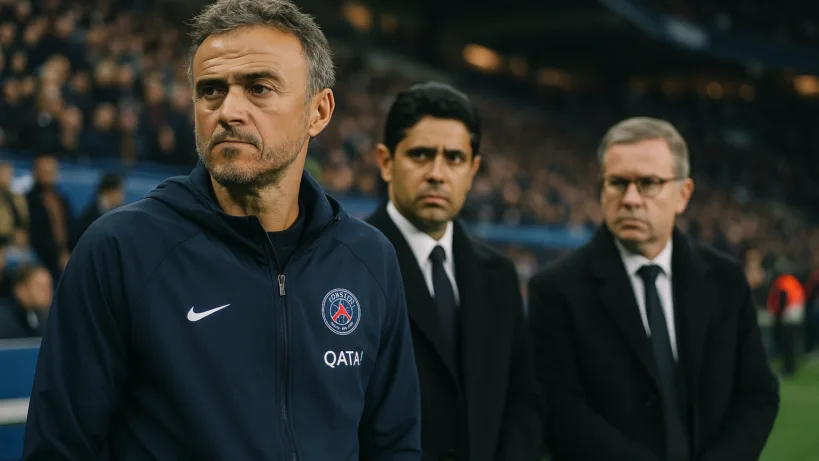 PSG : Luis Enrique et la direction sous le feu en Ligue 1