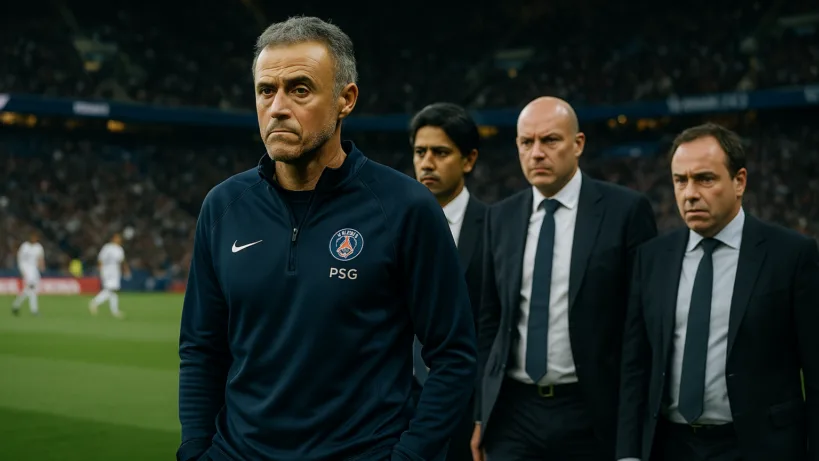 PSG : Luis Enrique et la direction sous le feu en Ligue 1