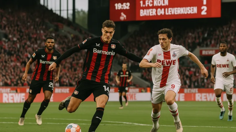 1. FC Köln Bayer 04 Leverkusen résumé : 1-2, Schick décisif