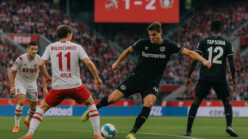 1. FC Köln Bayer 04 Leverkusen résumé : 1-2, Schick décisif
