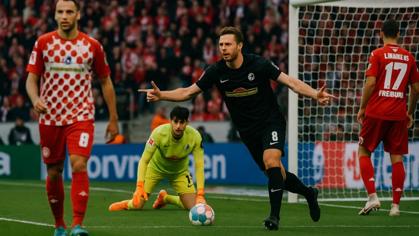 1. FSV Mainz 05 SC Freiburg résumé : Fribourg gagne 0-1