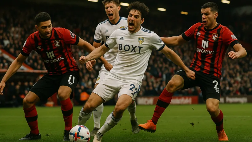 AFC Bournemouth Leeds United FC résumé : 2-2, chaos total
