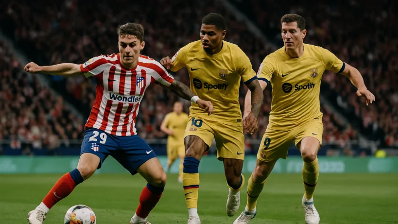 Club Atlético de Madrid Barcelona résumé : Barça renverse 1-2