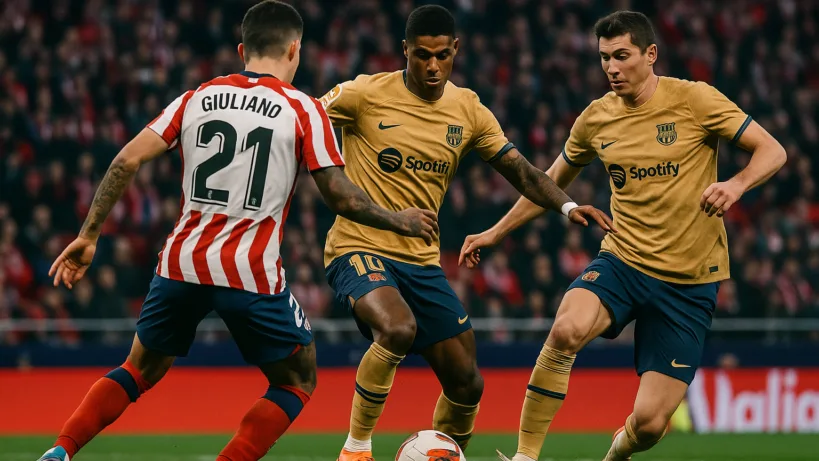 Club Atlético de Madrid Barcelona résumé : Barça renverse