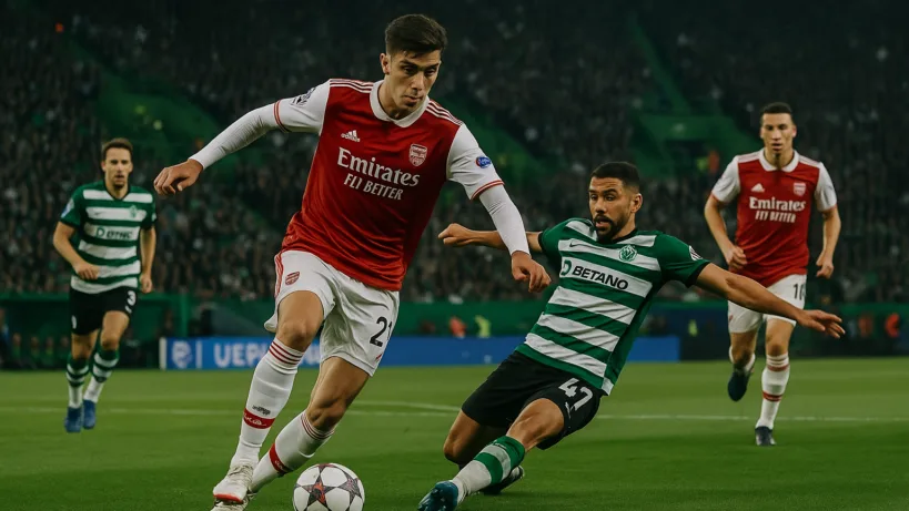 Sporting Clube de Portugal Arsenal FC résumé : 0-1, Havertz