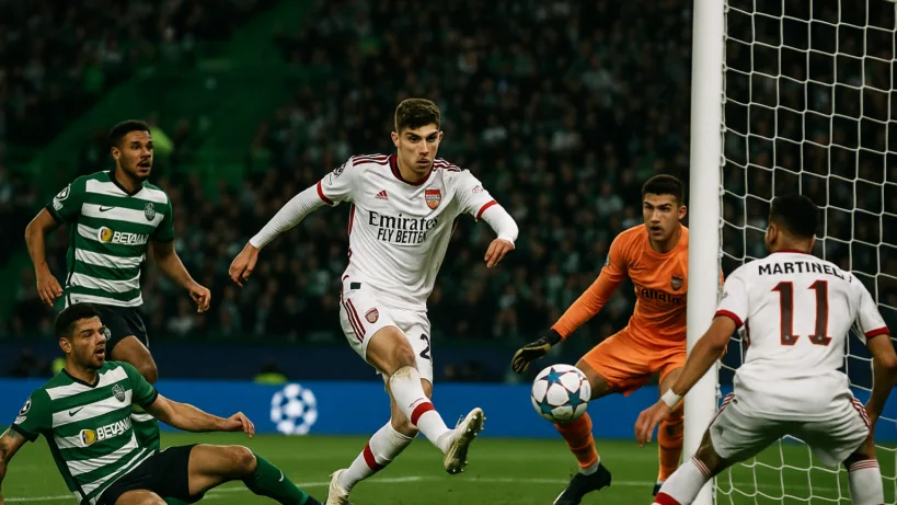 Sporting Clube de Portugal Arsenal FC résumé : 0-1, Havertz