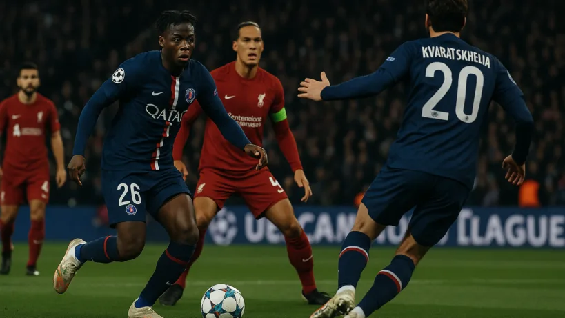 Paris Saint-Germain FC Liverpool FC résumé : PSG 2-0