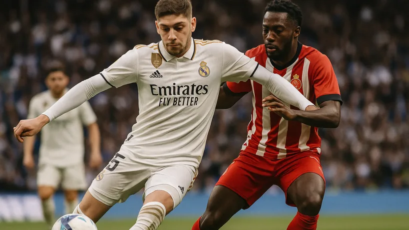 Real Madrid CF Girona FC résumé : 1-1, Valverde répond à