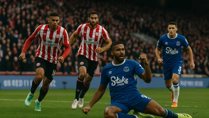 Brentford FC Everton FC résumé : 2-2, Everton arrache tout