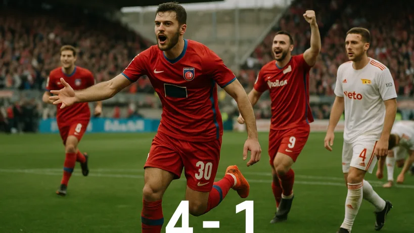1. FC Heidenheim 1846 1. FC Union Berlin résumé : 4-1