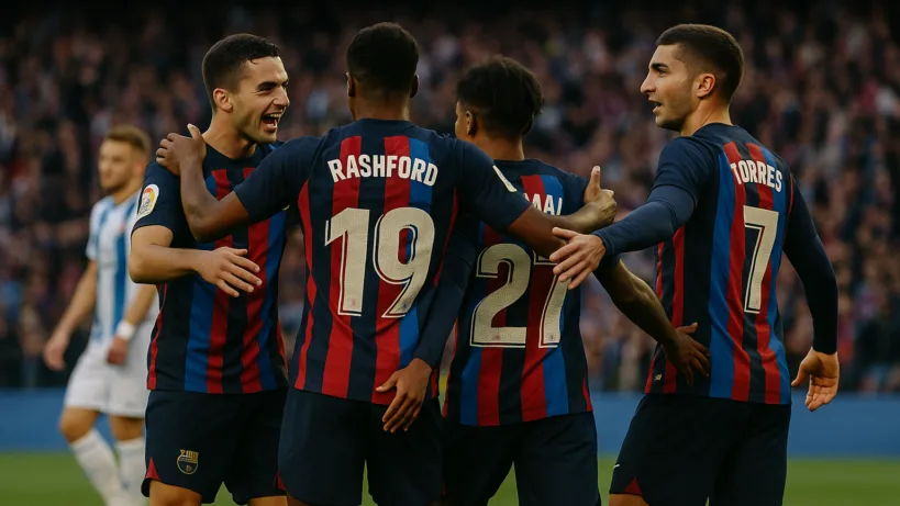 Barcelona RCD Espanyol de Barcelona résumé : Barça 4-1