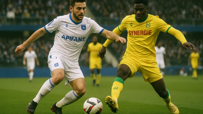 AJ Auxerre Nantes résumé : 0-0, duel verrouillé en Ligue 1