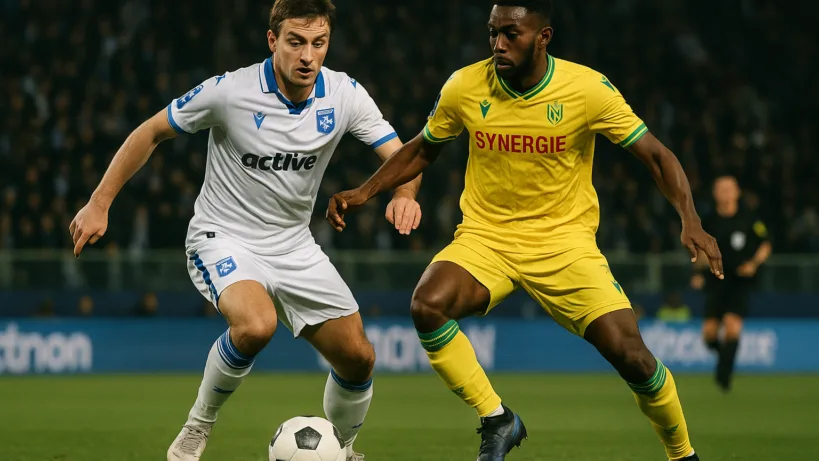 AJ Auxerre Nantes résumé : 0-0, duel verrouillé en Ligue 1