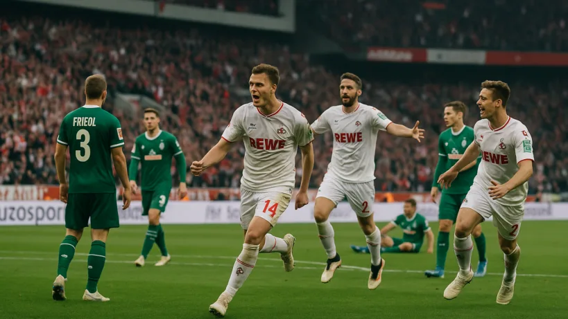 1. FC Köln Werder Bremen résumé : 3-1 en Bundesliga
