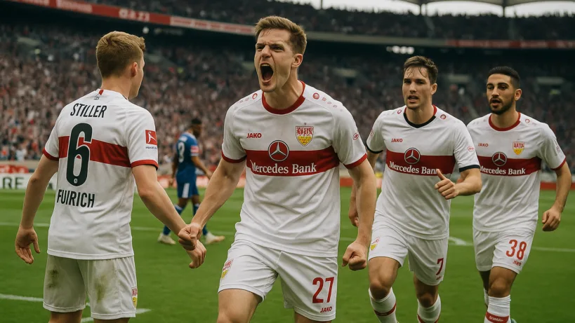 VfB Stuttgart Hamburger SV résumé : Stuttgart écrase 4-0