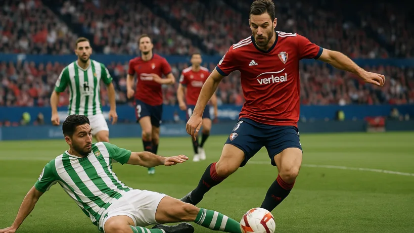 CA Osasuna Real Betis Balompié résumé : 1-1, Betis piégé