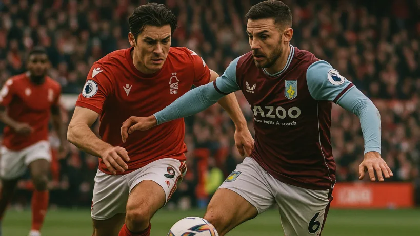 Nottingham Forest FC Aston Villa FC résumé : 1-1, duel tendu