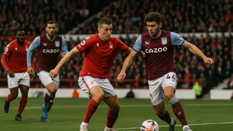Nottingham Forest FC Aston Villa FC résumé : 1-1, duel tendu