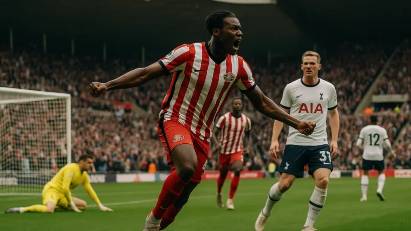 Sunderland AFC Tottenham Hotspur FC résumé : 1-0, Mukiele en unique buteur