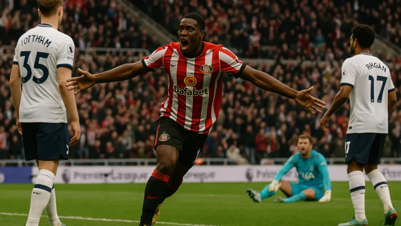 Sunderland AFC Tottenham Hotspur FC résumé : 1-0, Mukiele