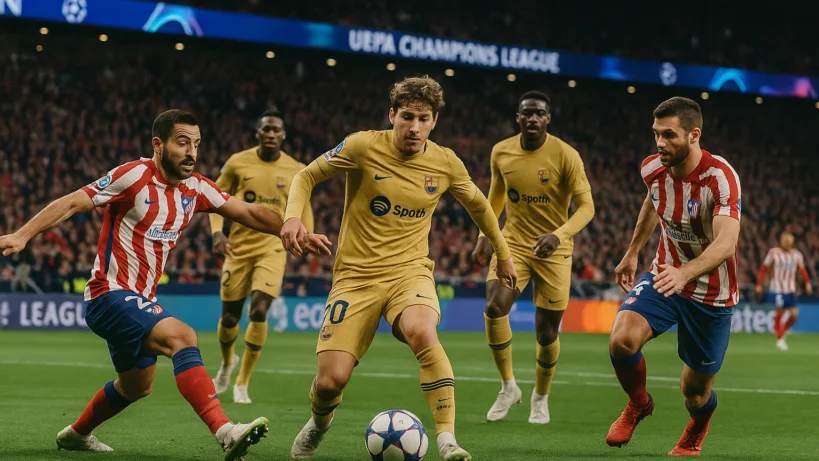 Club Atlético de Madrid Barcelona résumé : Barça s’impose mais le rend, un 1-3 au goût amer