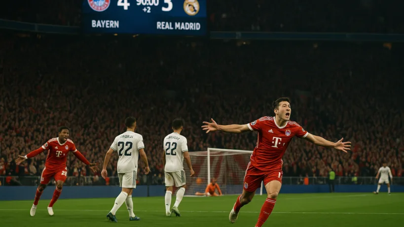 Bayern München Real Madrid CF résumé : Bayern renverse 4-3