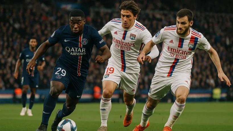 Paris Saint-Germain FC Lyonnais résumé : l’OL s’impose 2-1