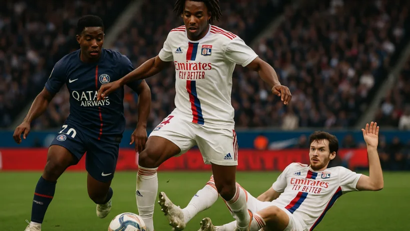 Paris Saint-Germain FC Lyonnais résumé : l’OL s’impose 2-1