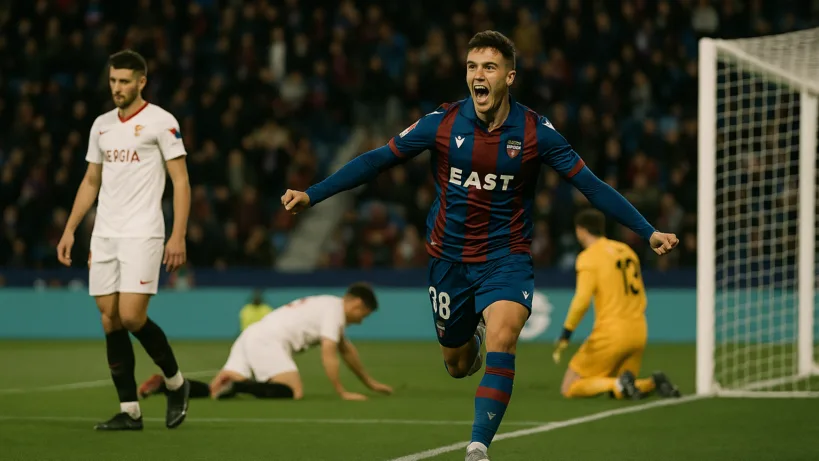 Levante UD Sevilla FC résumé : Levante s’impose 2-0