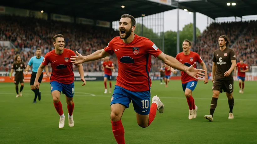 1. FC Heidenheim 1846 St. Pauli 1910 résumé : 2-0
