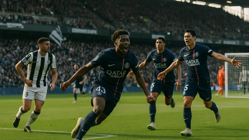 Angers SCO Paris Saint-Germain FC résumé : PSG 0-3