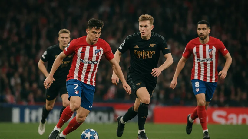 Club Atlético de Madrid Arsenal FC résumé : 1-1, tout reste
