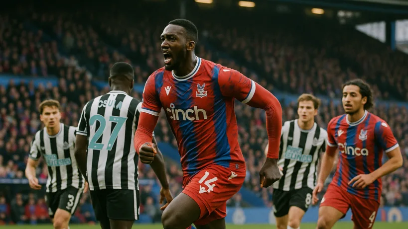 Crystal Palace FC Newcastle United FC résumé : 2-1, Mateta sauveur