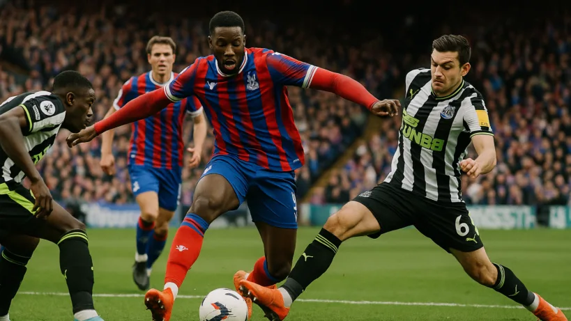 Crystal Palace FC Newcastle United FC résumé : 2-1, Mateta
