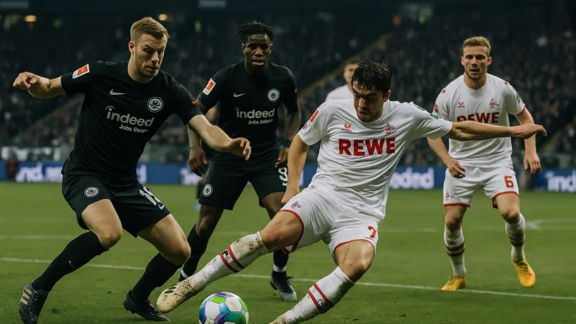 Eintracht Frankfurt 1. FC Köln résumé : 2-2, chaos total
