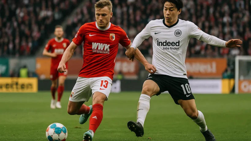 Augsburg Eintracht Frankfurt résumé : 1-1, Doan répond à Kade