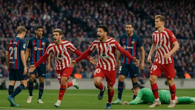 Barcelona Club Atlético de Madrid résumé : Barça 0-2