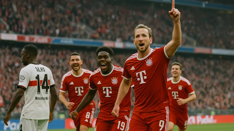 Bayern München VfB Stuttgart résumé : 4-2, le Bayern écrase