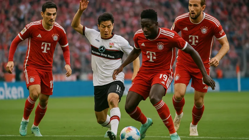 Bayern München VfB Stuttgart résumé : 4-2, le Bayern