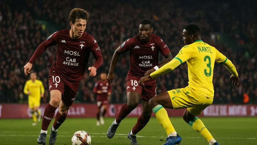 Metz Nantes résumé : Metz s’impose 1-0 au bout du temps