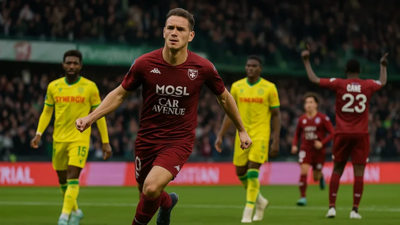 Metz Nantes résumé : Metz s’impose 1-0 au bout du temps