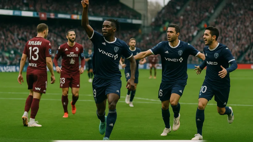 Metz Paris FC résumé : Paris s’impose 3-1 à Metz