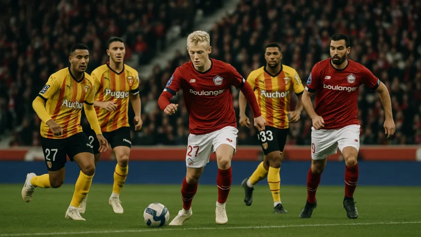 Lille OSC Lens résumé : Lille surclasse Lens 3-0