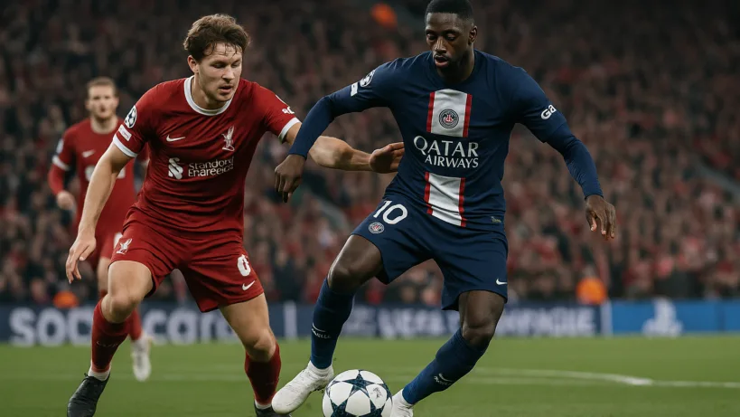 Liverpool FC Paris Saint-Germain FC résumé : 0-2, Dembélé écrase à Anfield