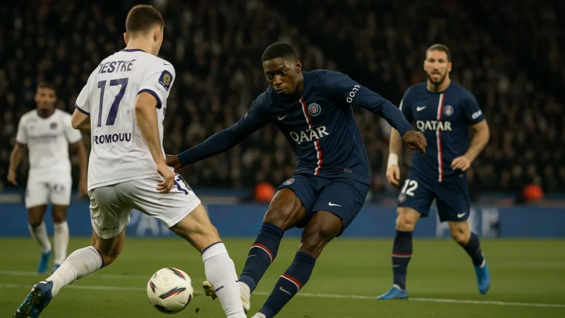Paris Saint-Germain FC Toulouse FC résumé : PSG 3-1